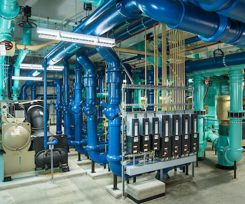 chiller plant at Husky Injection Molding