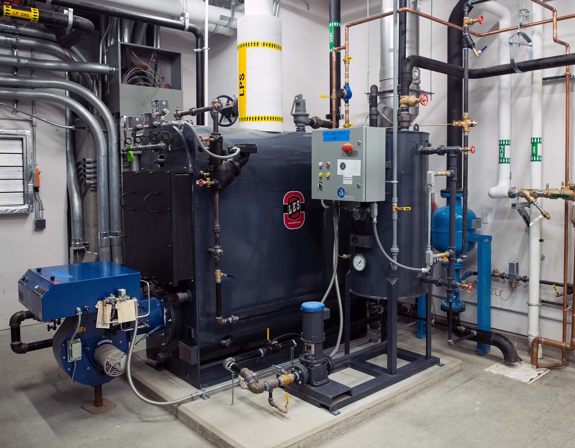 Mechanical Boiler Room