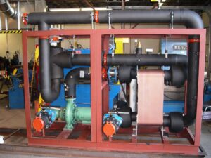 power generator pump skid